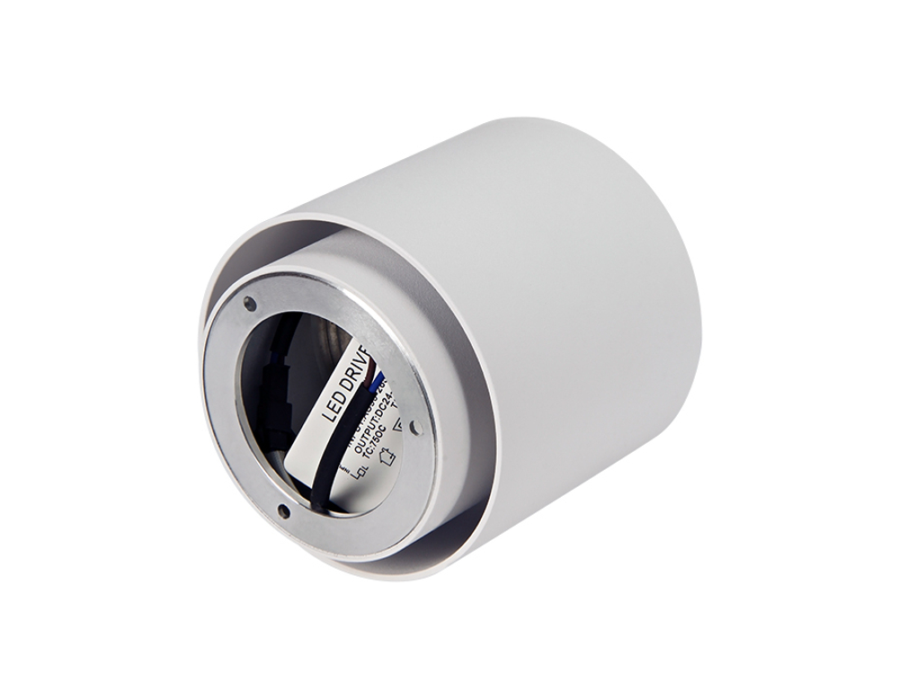 Накладной светодиодный точечный светильник TN261 WH/S белый/песок LED 4200K 10W D100*100
