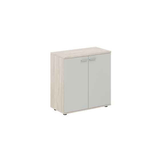 Шкаф низкий Сигма 800х400х825, 2-х дв., з.ст HDF