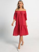 Платье с поясом Дафна (красное) П15524-8М LT Collection