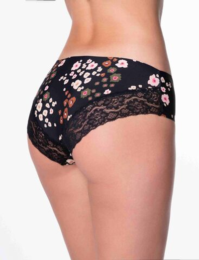 Трусики-слипы Cheekie Peggy Brown (Размер: S) (Цвет: черный)