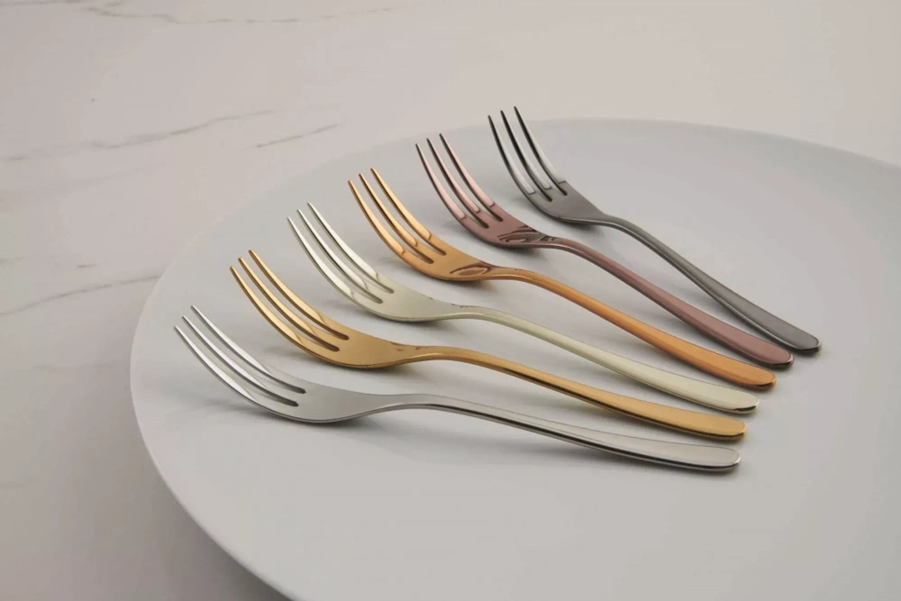 Sambonet - Набор из 6 медных вилок Taste PVD / артикул   52553CA5  / GTIN 8014808164354