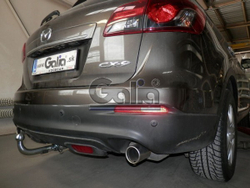 Фаркоп оцинкованный Galia M133A для Mazda CX-9 2006-2012, 2012-2017(паспорт и сертификат в комплекте)(без электрики)