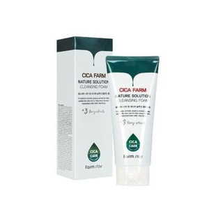 FarmStay Пенка восстанавливающая очищающая с центеллой - Cica nature solution cleansing foam, 180мл