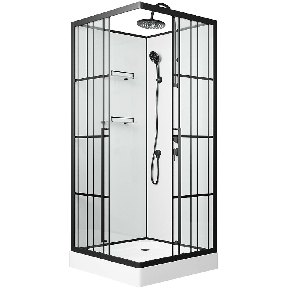 Душевая кабина Niagara Standart 100x100 R ST100/15QR/KL/BKT без гидромассажа