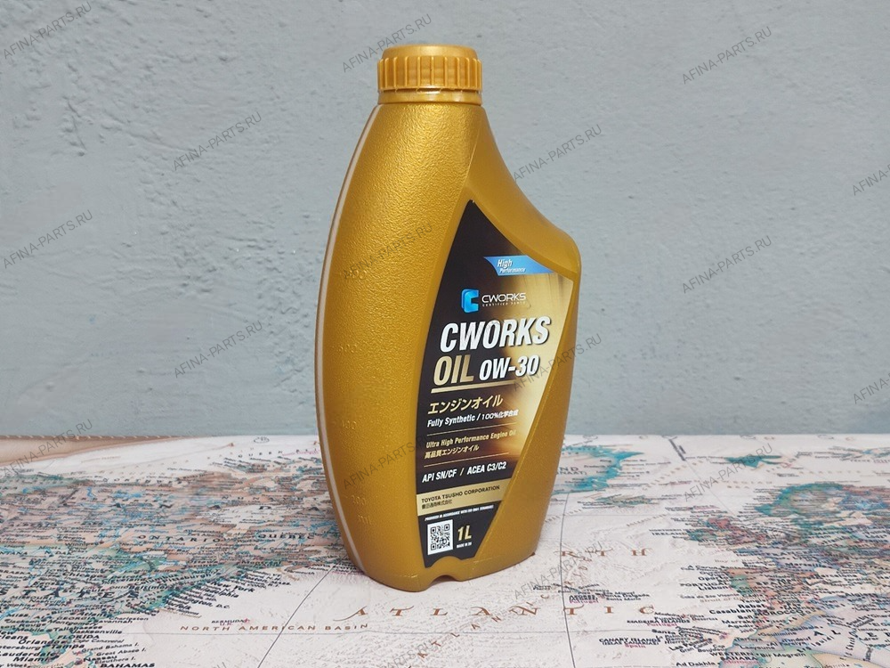 Масло моторное CWORKS OIL 0W30 (Европа)