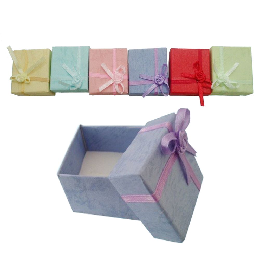 Подарочная коробка Basir, прямоугольная с крышкой, 3,0*4,0*4,0, ассорти