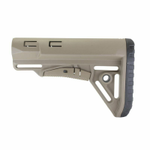 Комплект Приклад + складная труба DLG Tactical Com-Spec Песочный