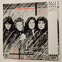 Винтажная виниловая пластинка LP The Michael Schenker Group MSG (Japan 1981) (Obi)