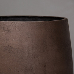 Кашпо Concretika Cylinder D40 H80 Coffee