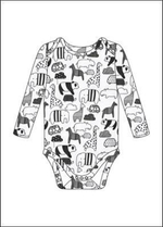 Боди д/новорожд. Б-26/3 р.62 "Лодочка-3" белый (Ивашка)