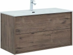 Тумба с раковиной Aquanet Lino 287545 100 (Flat) дуб веллингтон