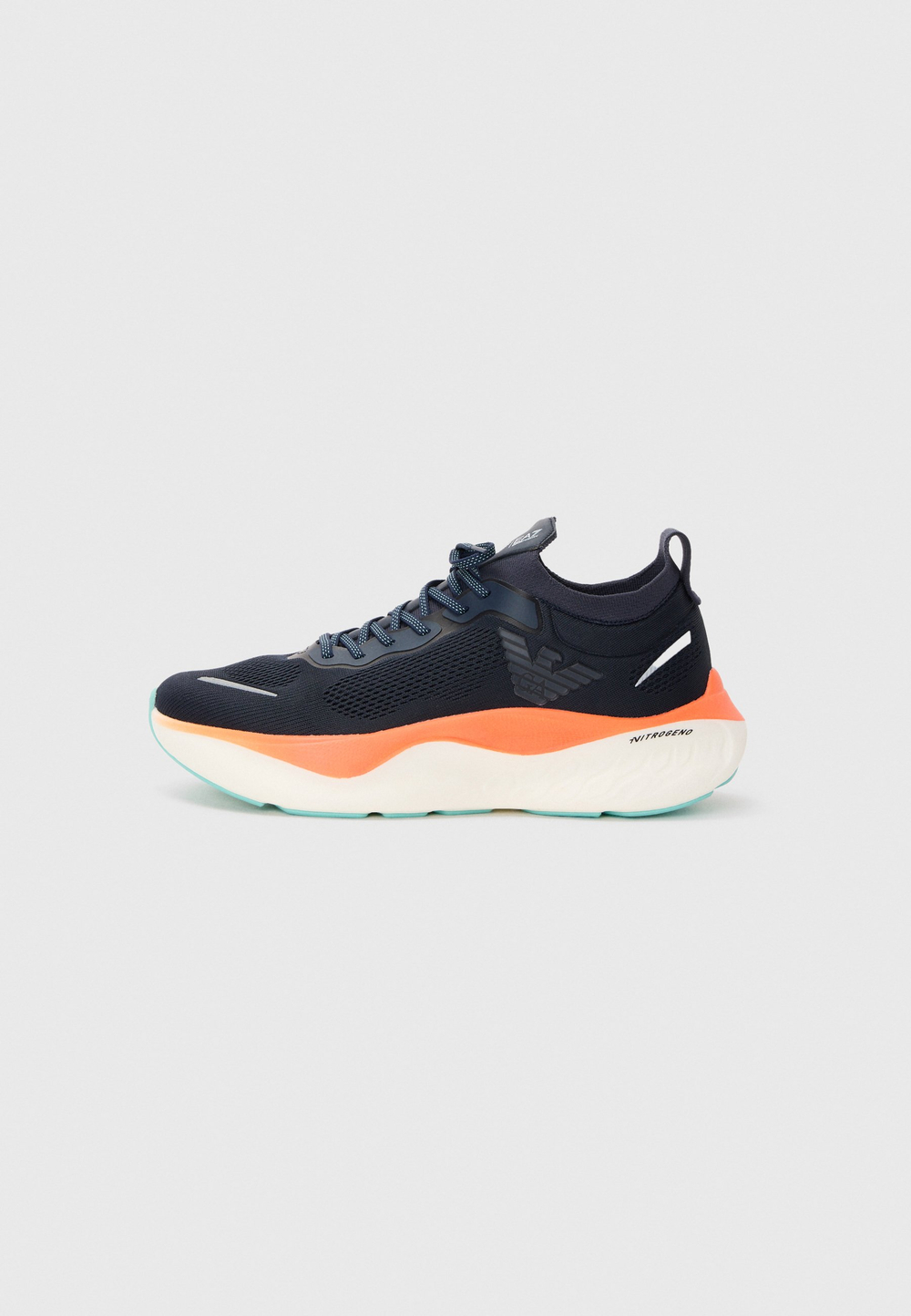 EA7 Emporio Armani NITRO WAVE UNISEX - кроссовки на шнуровке - Оранжевый
