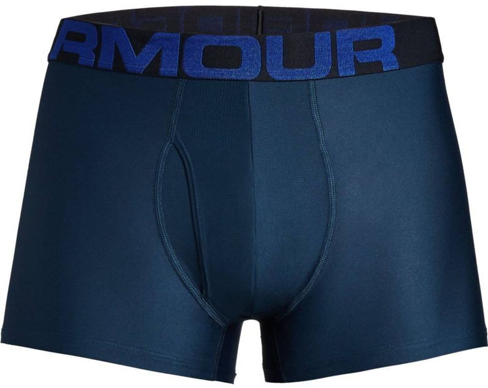 Мужские боксеры спортивные Under Armour UA Tech Boxerjock 3in. 2-Pack - blue