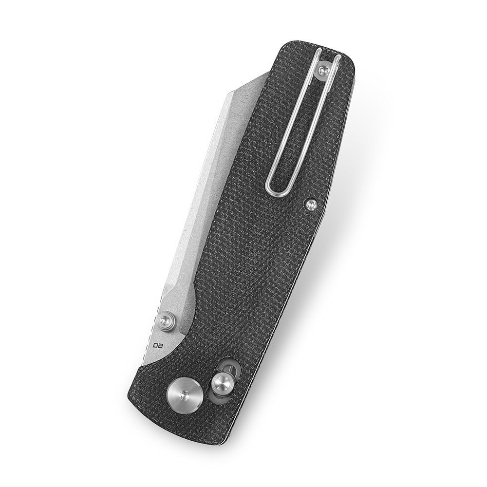 Нож туристический Bestech Slasher сталь D2, рукоять Микарта зеленая