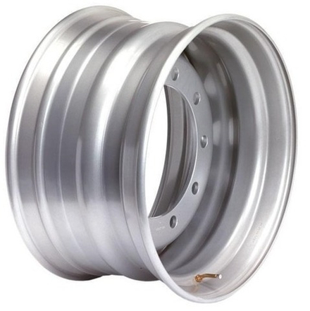 Автодиск JANTSA 11.75x22.5/10x335 ET0 D281 (117767) (ПРИЦЕП-с вентилем) СЕРЕБРО