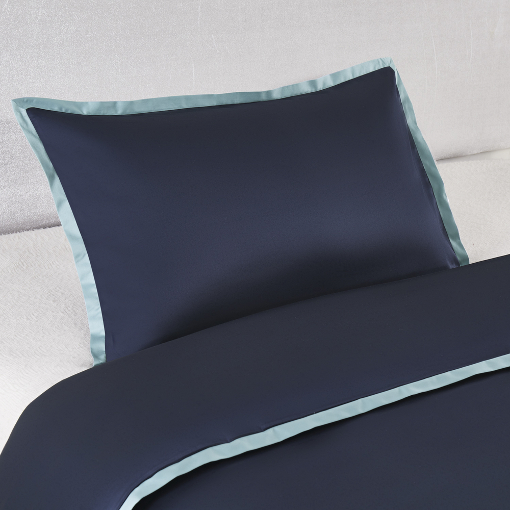 Наволочка 50x75 Sharmes Coctail темно-синяя/голубая бирюза