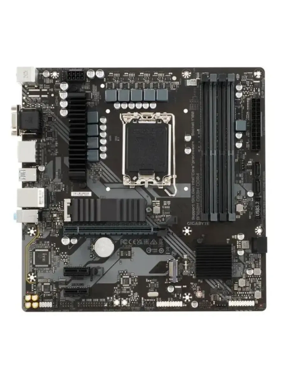 Материнская плата B760M DS3H DDR4 LGA 1700 Micro-ATX DDR4