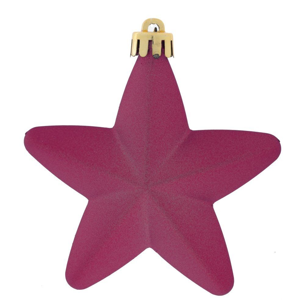 GAEM Набор из 6шт Украшение новогоднее "Звезда", L8 W3 H8 см