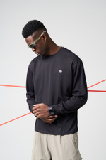 Лонгслив Nothomme Blue Monte Universe Reflective Print "Black"