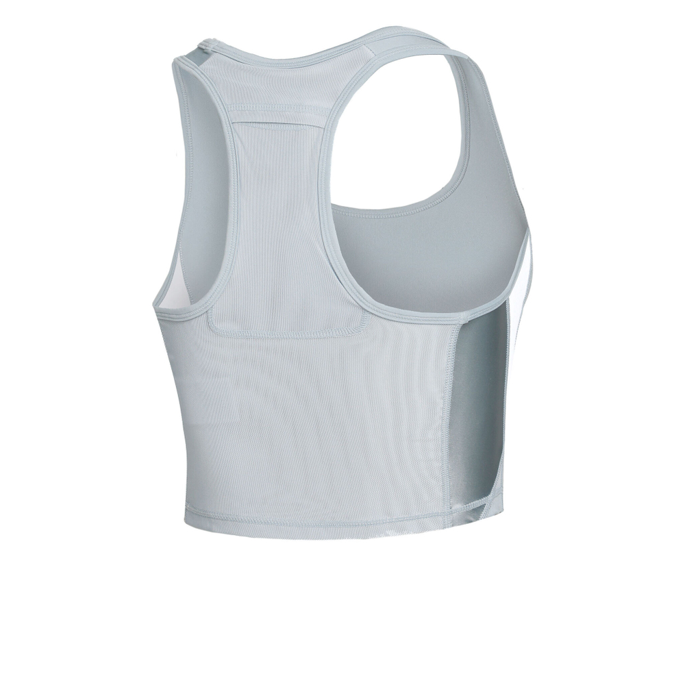 Женская теннисная майка Björn Borg Borg Crop Tank Top Women - Blue