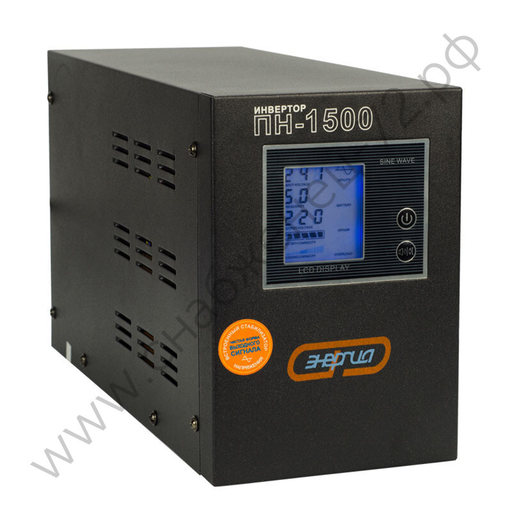 ИБП Энергия ПН с монохромным дисплеем