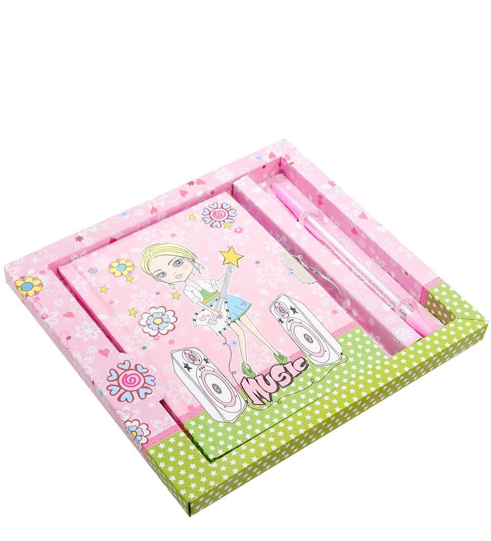 NB-13/3 Блокнот с ручкой «Мисс Блонди»