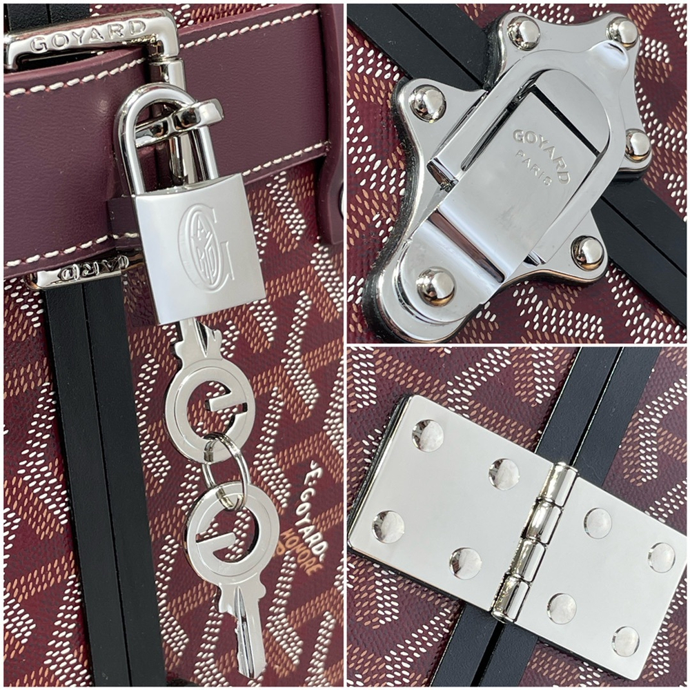 Goyard Bourget PM Trolley Case