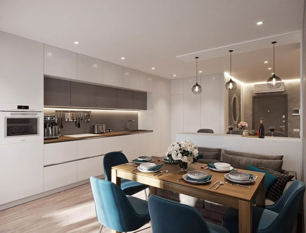 Примеры современных дизайнов кухонь из интернета