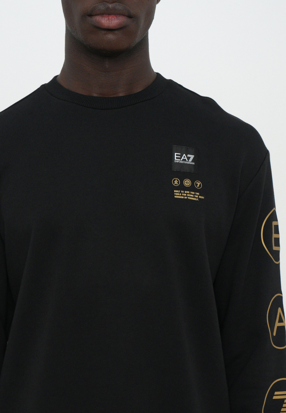 EA7 Emporio Armani UNISEX - Толстовка - Чёрный