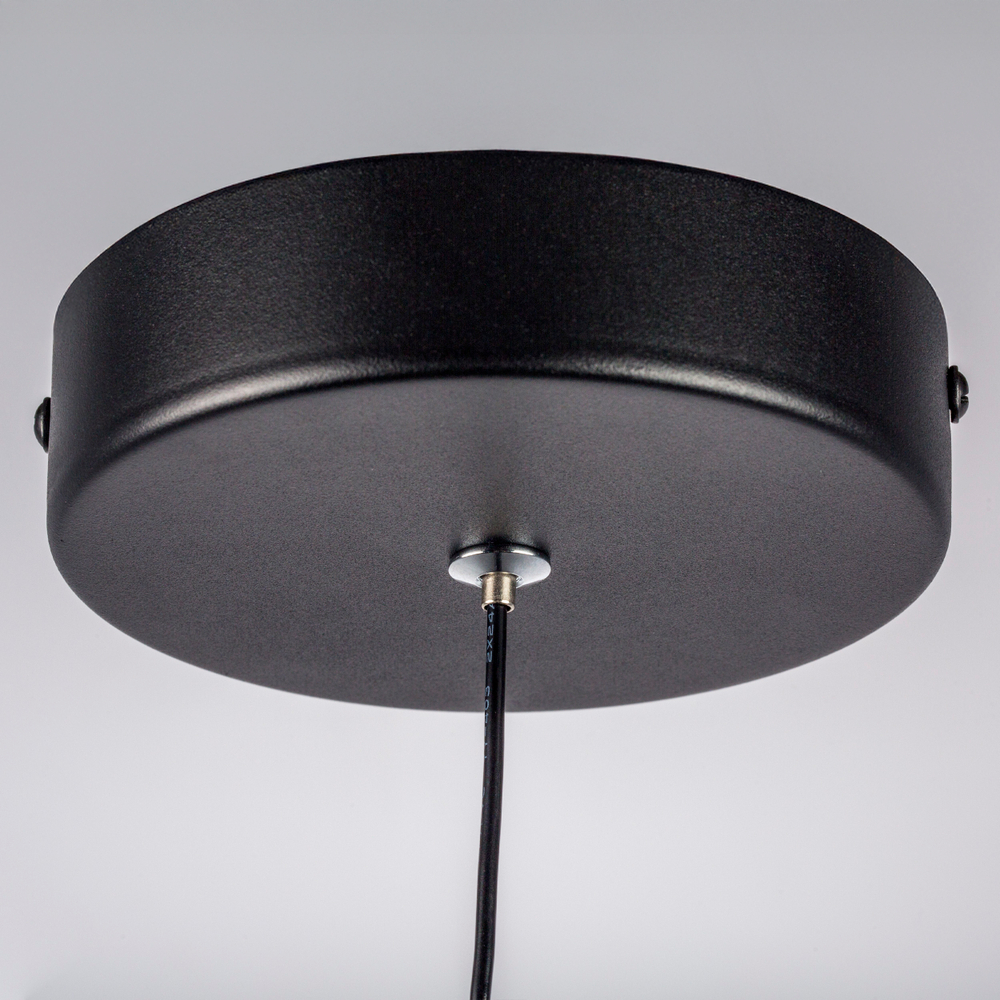 749017 Подвес SATURNO LED 8W 640LM ЧЕРНЫЙ 3000K