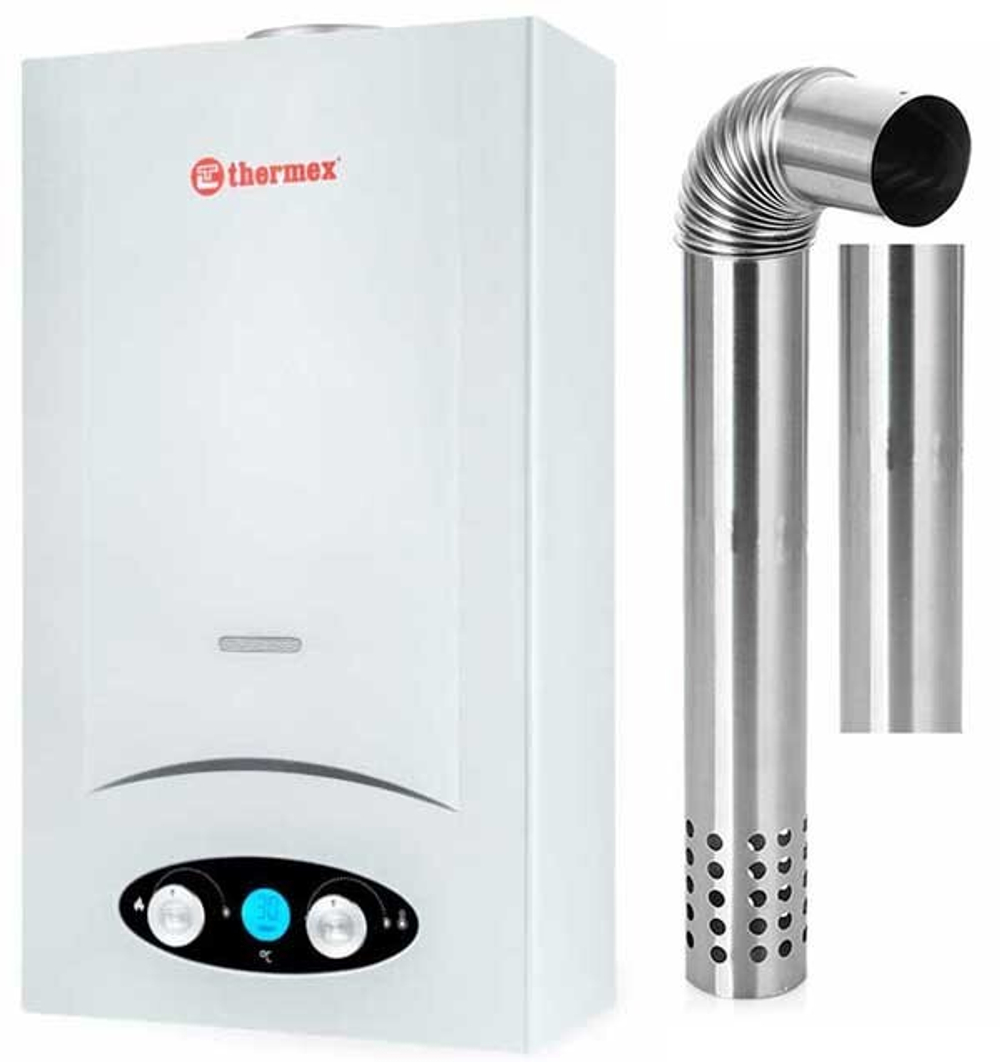 Проточный газовый водонагреватель Thermex B 20 D