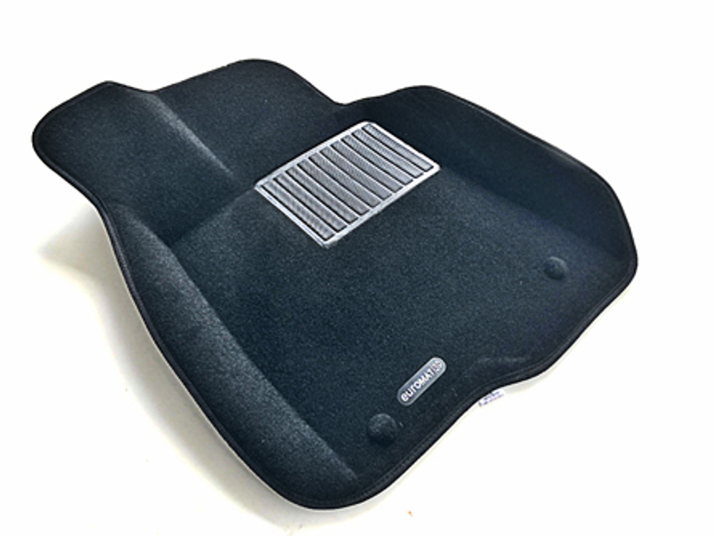 Коврики салона для MERCEDES W221 (S-Class) (2005-2013) Long Euromat 3D Business черные. Арт. EMC3D-003504