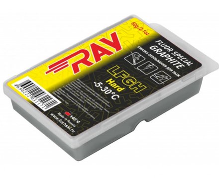 Парафин RAY Low Fluor с графитом Ghard (-5-30C) 60 гр арт. LFGH