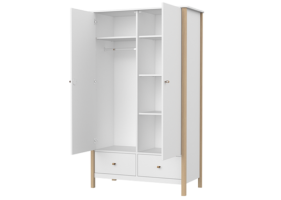 Шкаф Classic 2-х створчатый (белый)