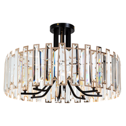 Люстра на штанге Arte Lamp A1028PL-8BK