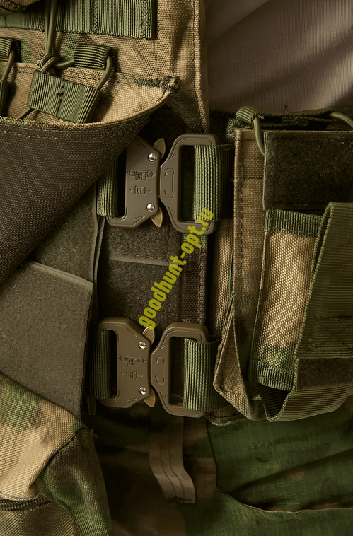 Тактический бронежилет - разгрузка штурмовой 8200 (Без плит) + 14 подсумок Мох