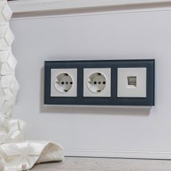 Розетка Ethernet RJ-45 без рамки Werkel белый W1181001