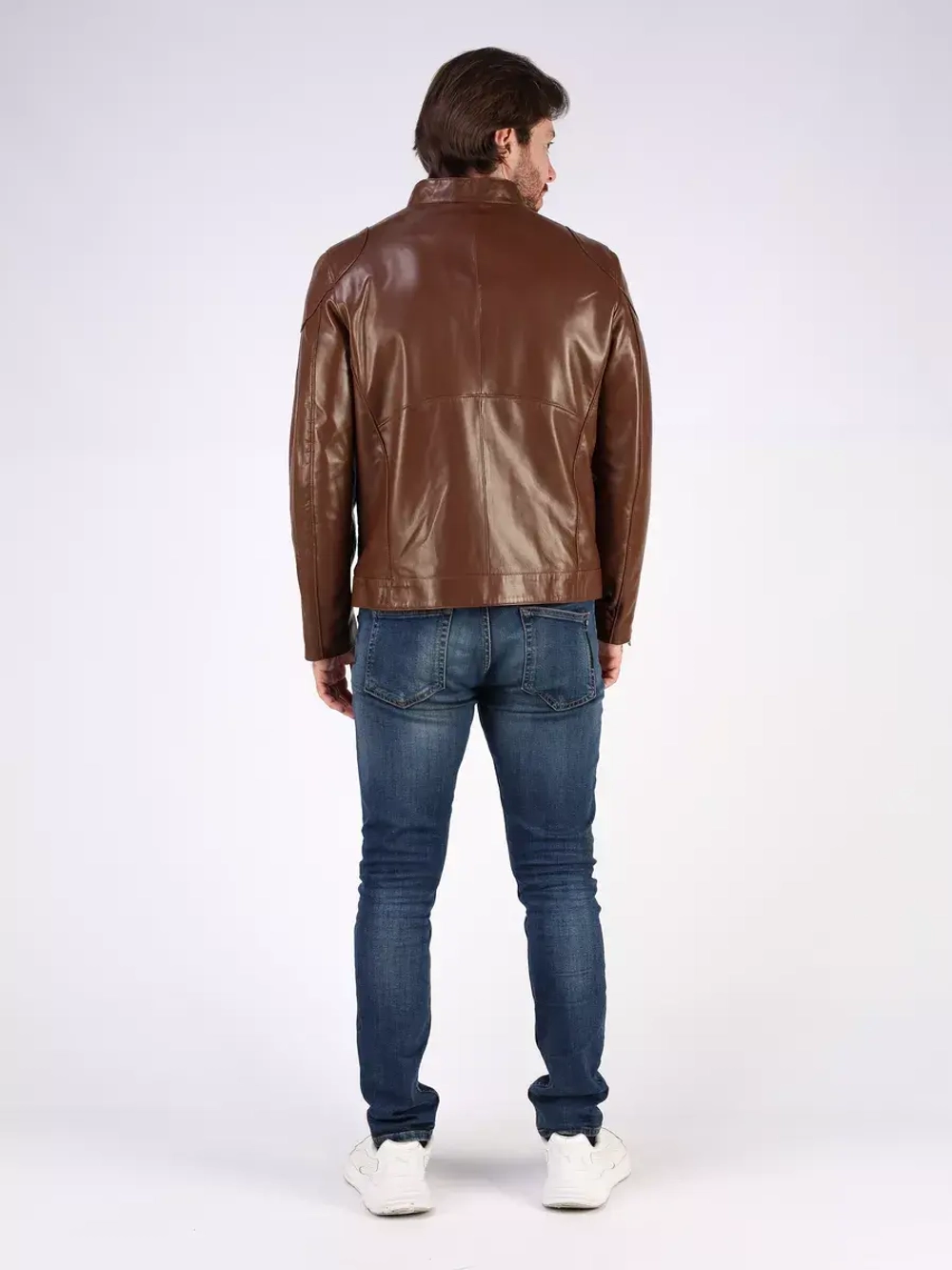 Кожаная куртка демисезонная Турция