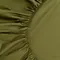 Простыня на резинке из сатина из коллекции meditation, olive, 160х200х30 см