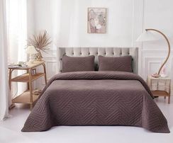 Мориц (шоколад) Покрывало 160х220