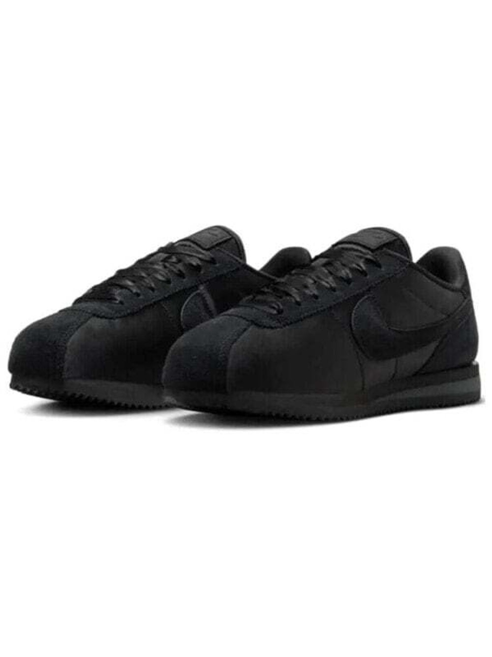 Кроссовки Nike Cortez Textile Satin 'Triple Black'
