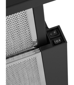 Встраиваемая вытяжка Maunfeld VS LIGHT 60 BLACK GLASS B