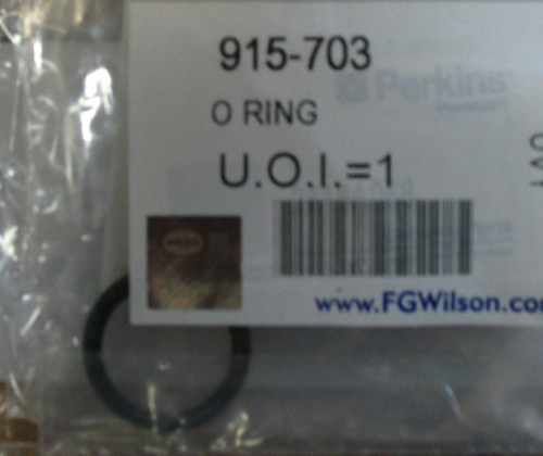 Прокладка трубки сапуна / SEAL - O RING АРТ: 915-703