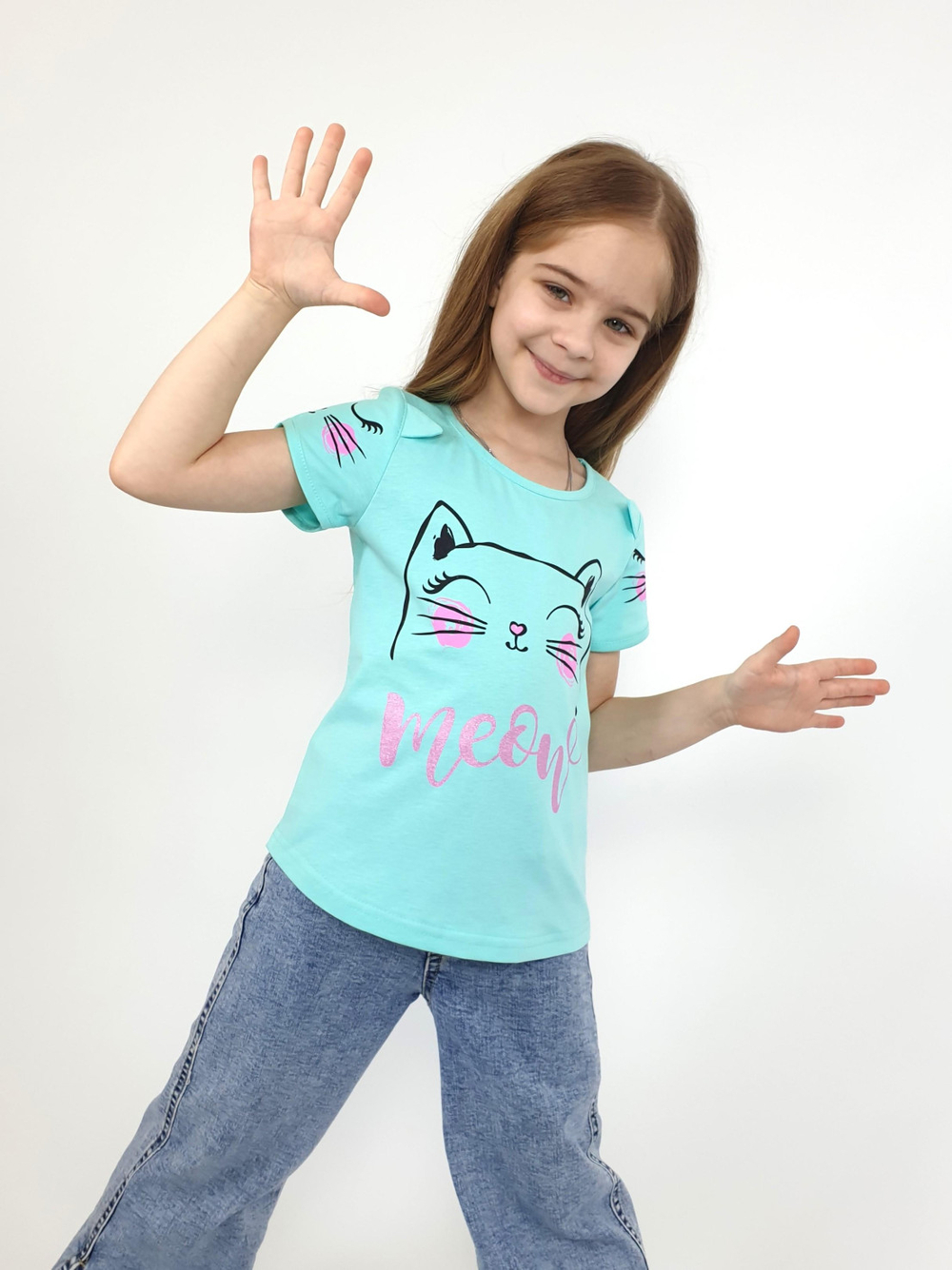 6-90-5 Футболка для девочки