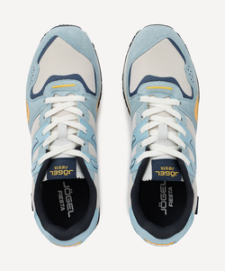 Кроссовки спортивные Fiesta, голубой/желтый