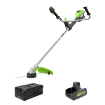 Триммер аккумуляторный Greenworks ST161S 82В (1 x 5 Ач, ЗУ) захват 430 мм, 5.7 кг, 2112307UB