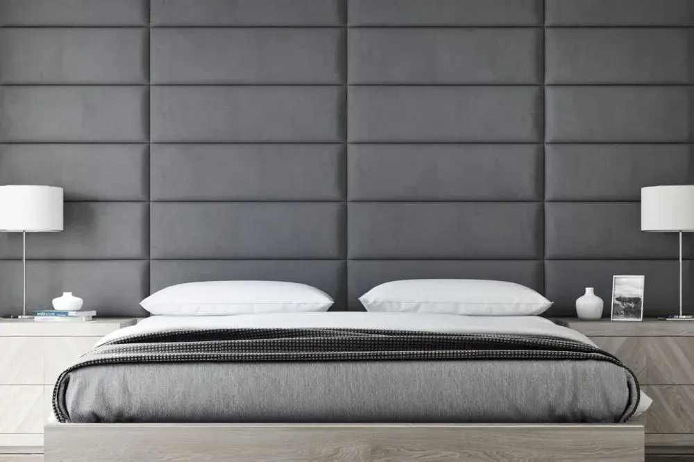 Мягкая стеновая панель - изголовье для кровати