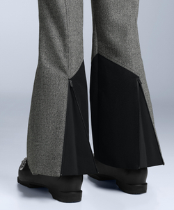 OYSHO Расклешенные брюки FELLEX® Wool Blend SKI с высокой посадкой, водостойкие, антрацитово-серый