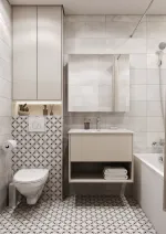 Тумба с раковиной Aquaton Форм 75 капучино с фасадом капучино, Раковина Элина 75