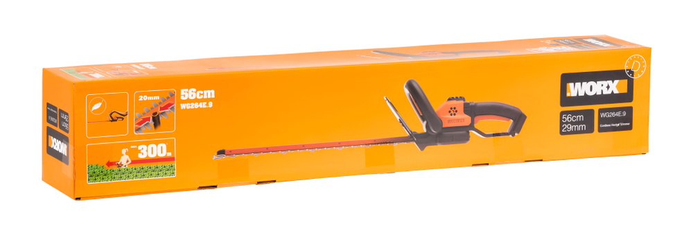Кусторез аккумуляторный WORX WG264E